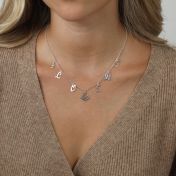 Initials Necklace [Sterling Silver]