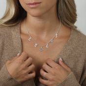 Initials Necklace [Sterling Silver]