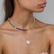 Heart of Pearl Necklace - Sterling Silver