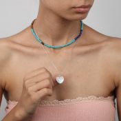 Heart of Pearl Necklace - Sterling Silver