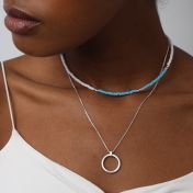Sweet Gesture Name Necklace [Sterling Silver]