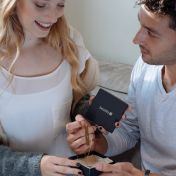 I Love You Braille Necklace [Classic]