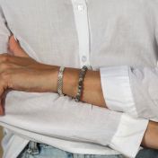 Herringbone Bracelet - Sterling Silver