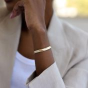 Ann Herringbone Bracelet