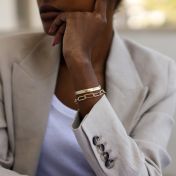 Ann Herringbone Bracelet