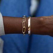 Ann Herringbone Bracelet