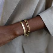 Ann Herringbone Bracelet