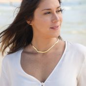 Ann Herringbone Necklace 