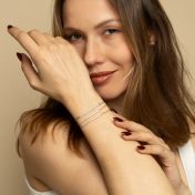 Aurora Pavé Bar Bracelet 