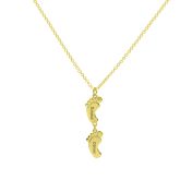 Footsteps Name Necklace