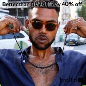 Cuban Link Chain Necklace [Black] - 6MM