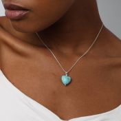 Turquoise Harmony Necklace [Sterling Silver]