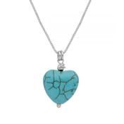 Turquoise Harmony Necklace [Sterling Silver]