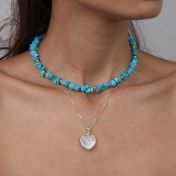 Ocean Of Hope Turquoise Necklace