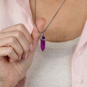 Lucky Aura [Amethyst] Necklace