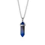 Lucky Aura [Blue Agate] Necklace