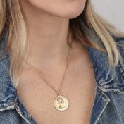British Vintage Coin Necklace