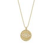 Zeus Evil Eye Necklace