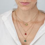 Red Reflection Necklace