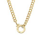 Cara Curb Chain Necklace [18K Gold Plated]