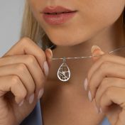 Cherished Spot Map Necklace