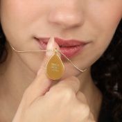 Cherished Spot Silhouette Map Necklace [18K Gold Plated]