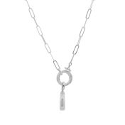 Cara Paperclip Necklace [Sterling Silver]