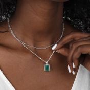 Classic Layered Sterling Silver Necklace