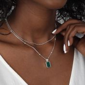 Classic Layered Sterling Silver Necklace