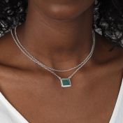 Classic Layered Sterling Silver Necklace