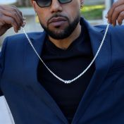 Cuban Link Chain With Names - 5MM [Sterling Silver]