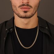 Cuban Link Chain Necklace [Gold Plated] - 6MM