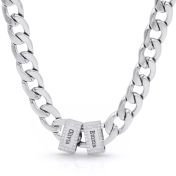 Cuban Link Chain with Iced Charms