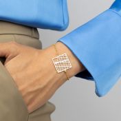 Treasured Spot Map Bracelet [18K Gold Plated]