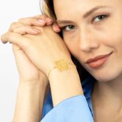 Treasured Spot Map Bracelet [18K Gold Plated]