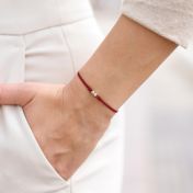 Diamond Constellation Bracelet - Red [14 Karat Gold]