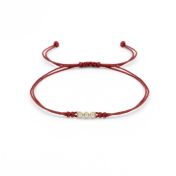 Diamond Constellation Bracelet - Red [14 Karat Gold]