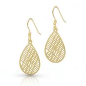 Cherished Spot Map Earrings [18K Gold Pated]