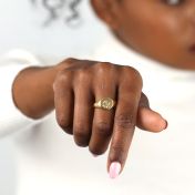 Dionysus Evil Eye Ring