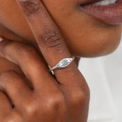 Ares Evil Eye Ring [Sterling Silver]