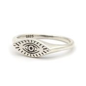 Ares Evil Eye Ring [Sterling Silver]