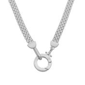 Cara Herringbone Necklace [Sterling Silver]