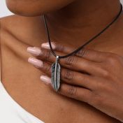 Piuma Necklace [Sterling Silver]