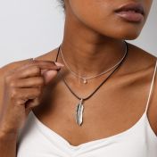 Piuma Necklace [Sterling Silver]