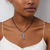 Piuma Necklace [Sterling Silver]