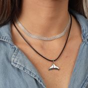Herringbone Necklace [Sterling Silver]