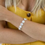 Ocean Dreams Pearl Bracelet - Gold Plated