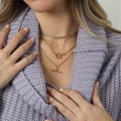 Magic Wand T-Bar Necklace