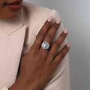 French Vintage Coin Ring [Sterling Silver]