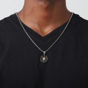 Guiding Star Men Necklace - Sterling Silver